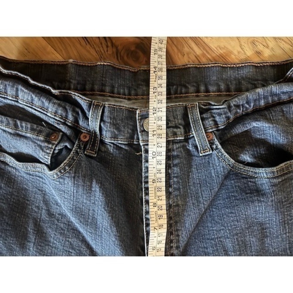 Levi's Jeans Mens 32x29 505‎ Regular Fit Straight Leg Medium Wash Blue Denim - Picture 3 of 9